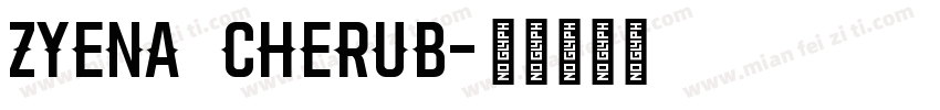 ZYENA Cherub字体转换